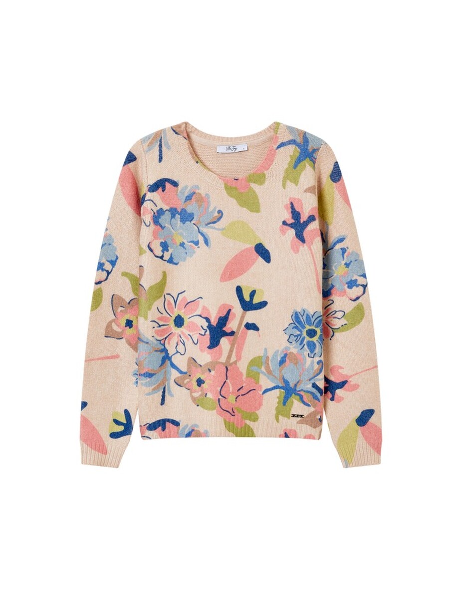 Pull van het merk Vila Joy in het Beige Pull van het merk Vila Joy in het Beige