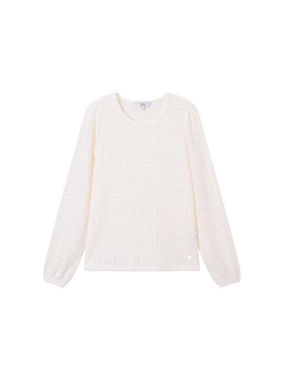 T-shirt van het merk Vila Joy in het Ecru