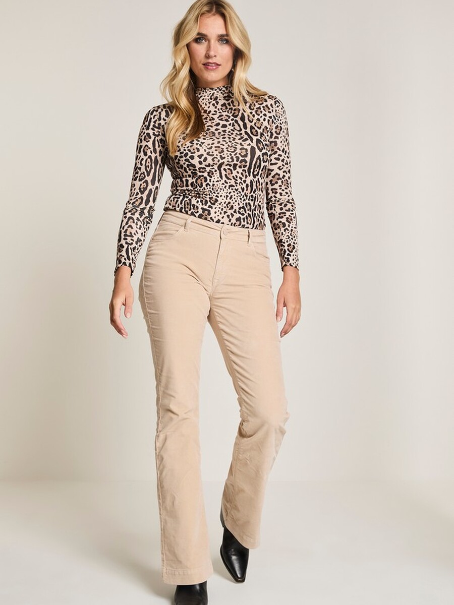 Broek van het merk Para Mi in het Beige