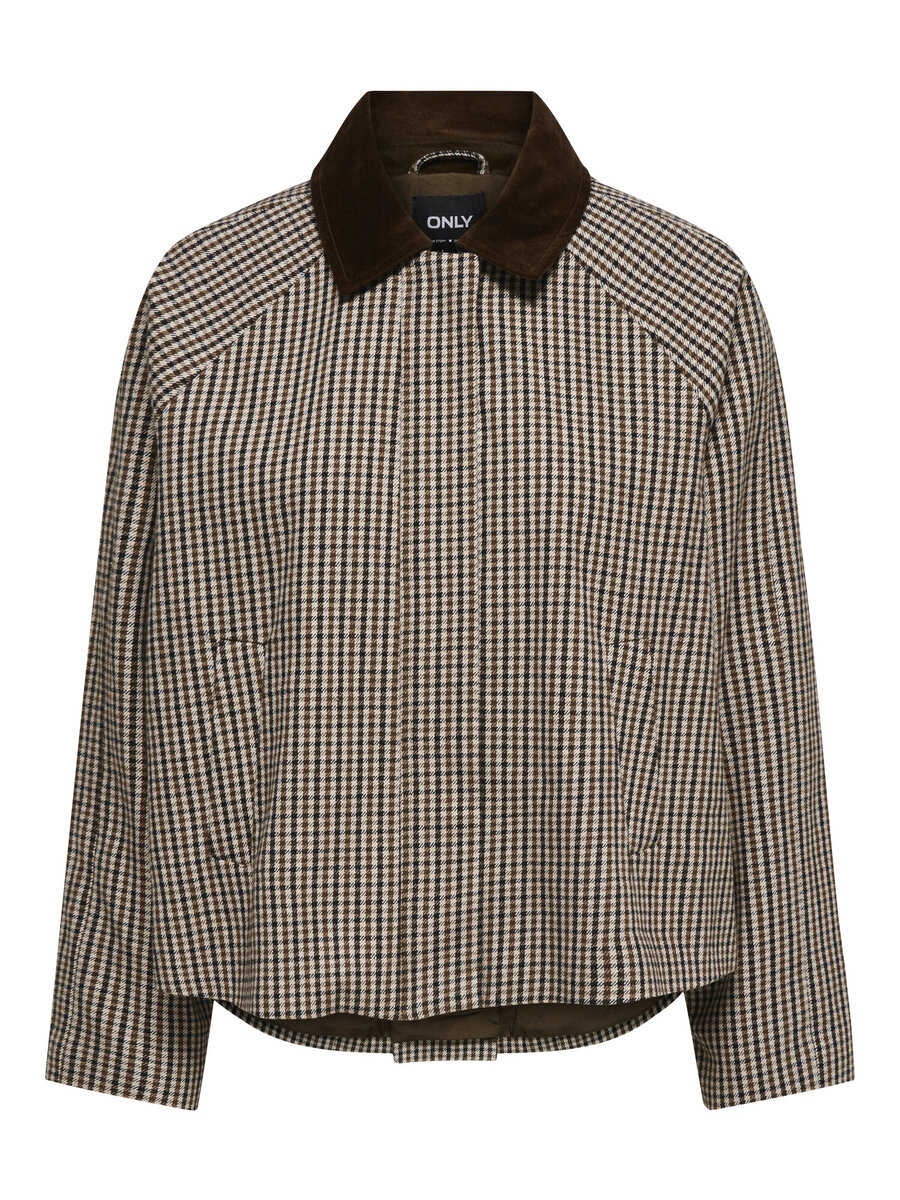 Gilet van het merk Only in het Bruin