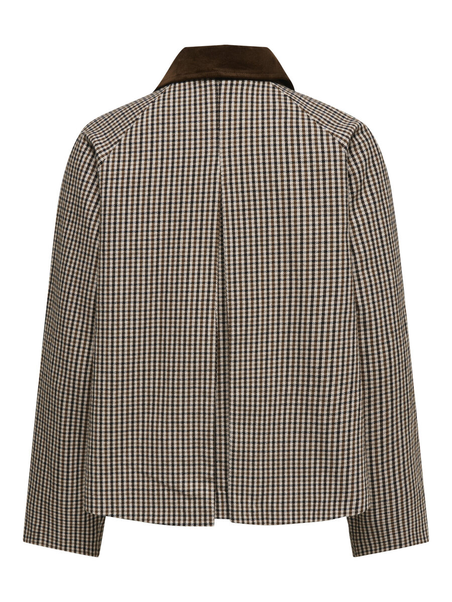 Gilet van het merk Only in het Bruin