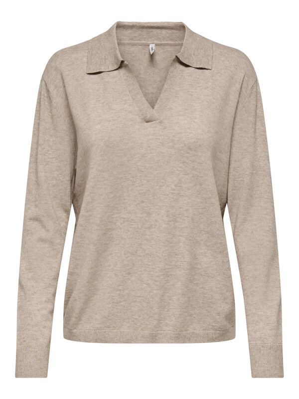 Polo van het merk Only in het Beige Polo van het merk Only in het Beige