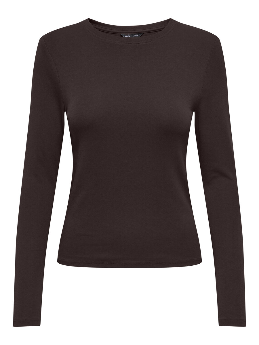 T-shirt van het merk Only in het Bruin T-shirt van het merk Only in het Bruin