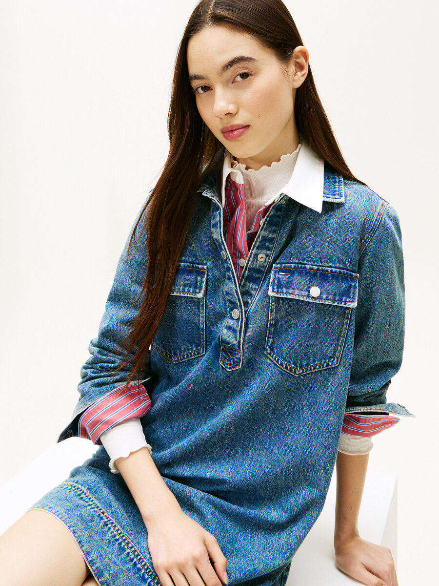 Kleed van het merk Tommy Jeans in het Marine