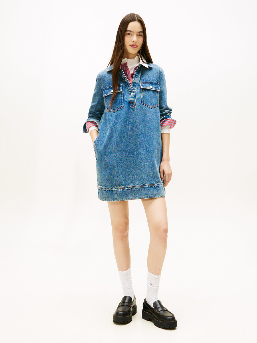 Kleed van het merk Tommy Jeans in het Marine