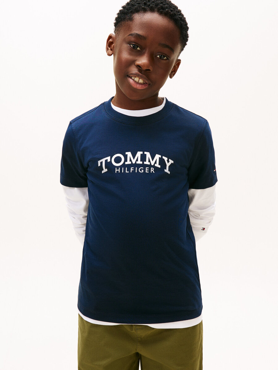 T-shirt van het merk Tommy Jeans in het Marine T-shirt van het merk Tommy Jeans in het Marine