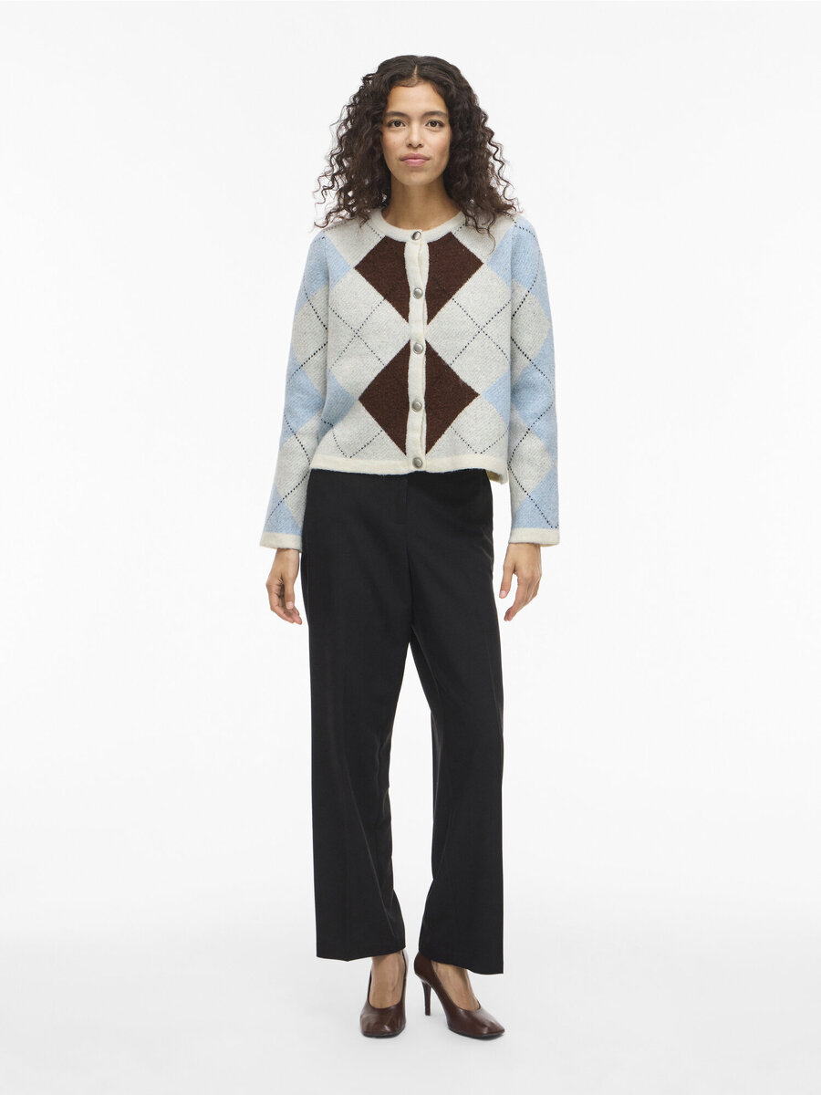 Pull van het merk Vila in het Grijs