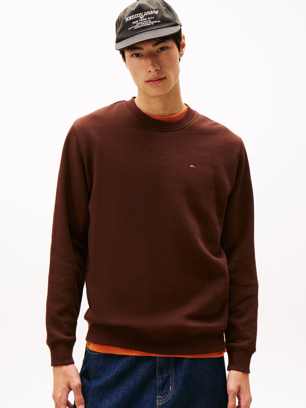 Sweater van het merk Tommy Jeans in het Bruin