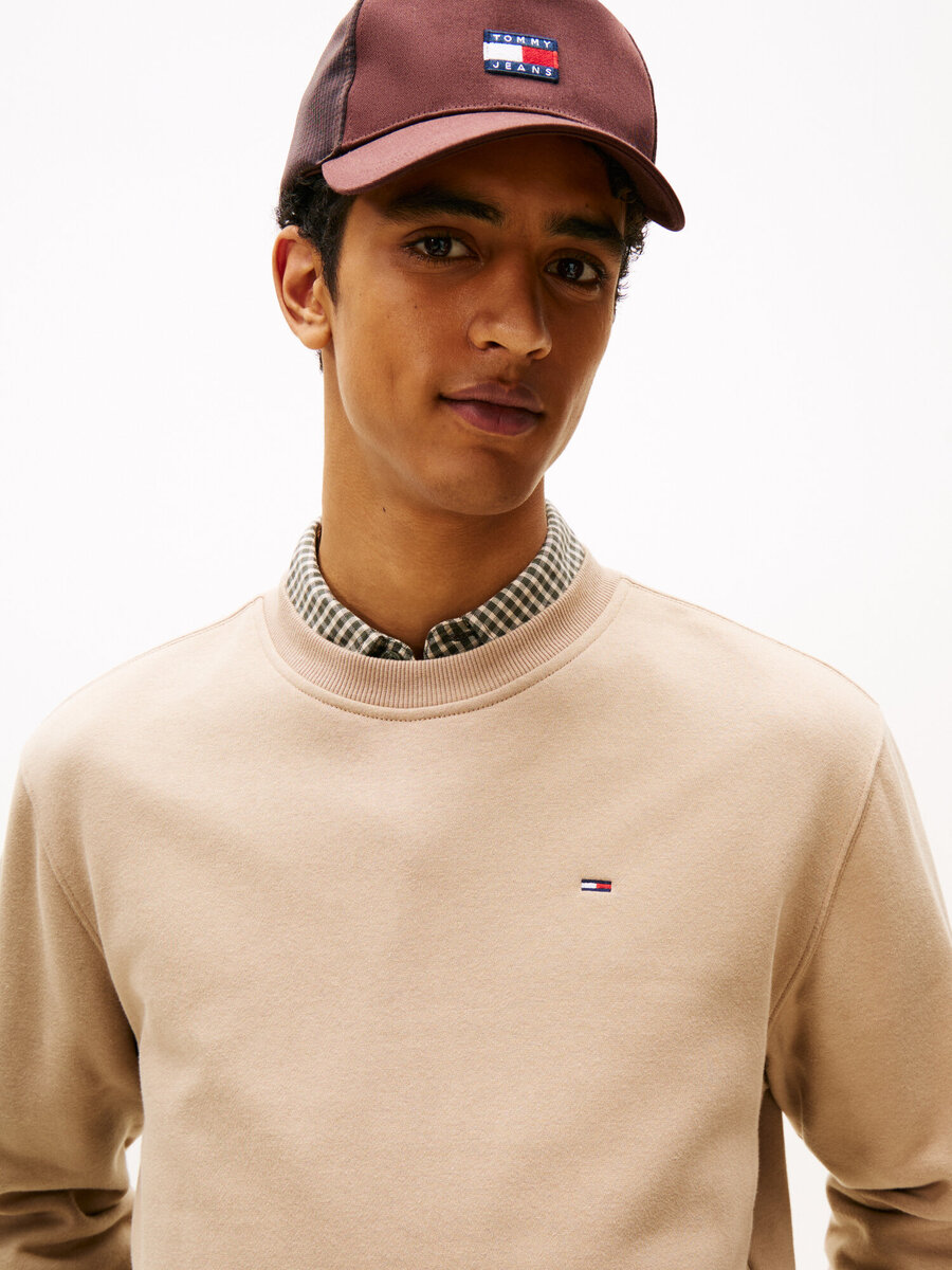 Sweater van het merk Tommy Jeans in het Beige