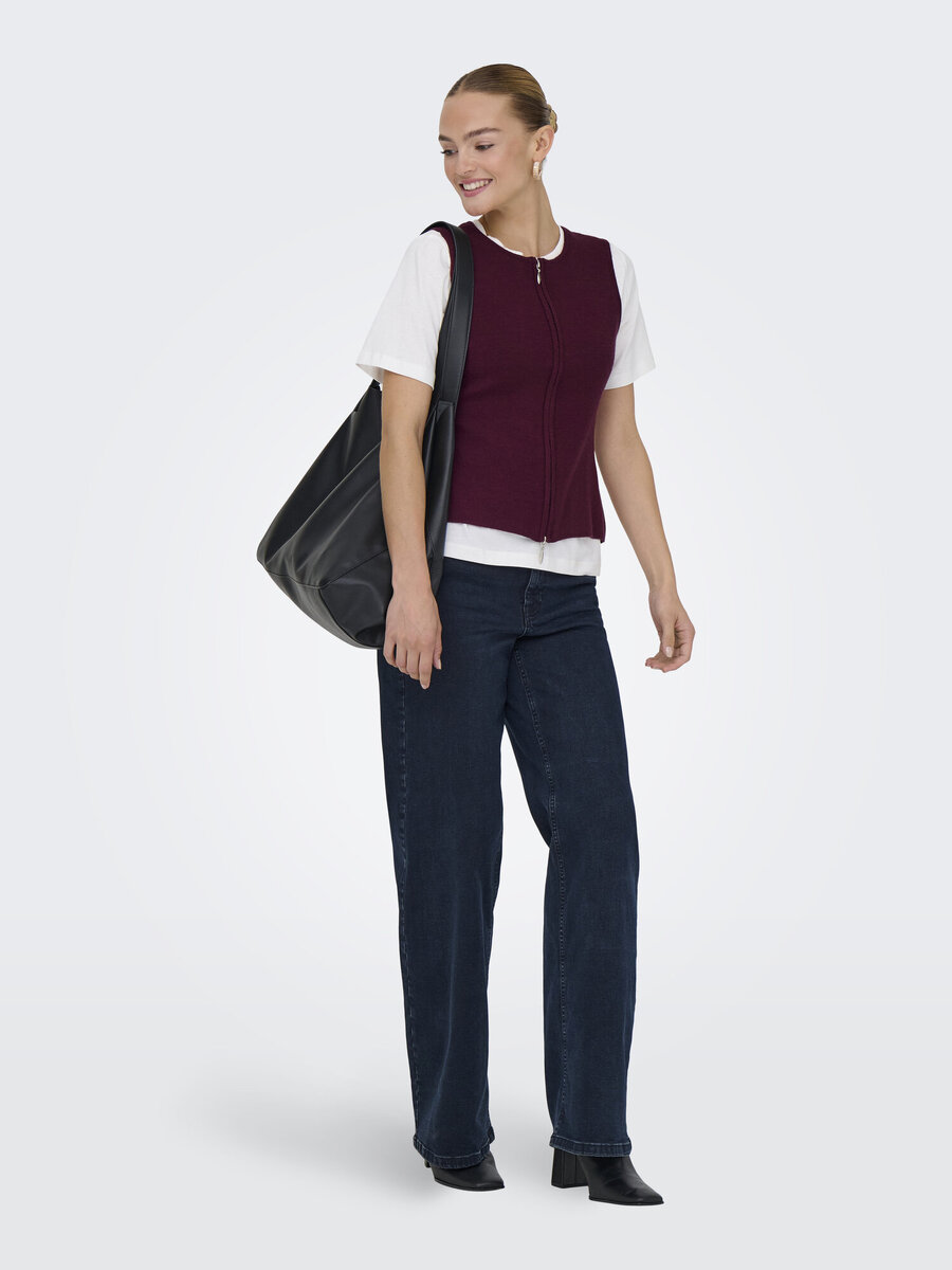 Debardeur van het merk Jdy in het Bordeaux