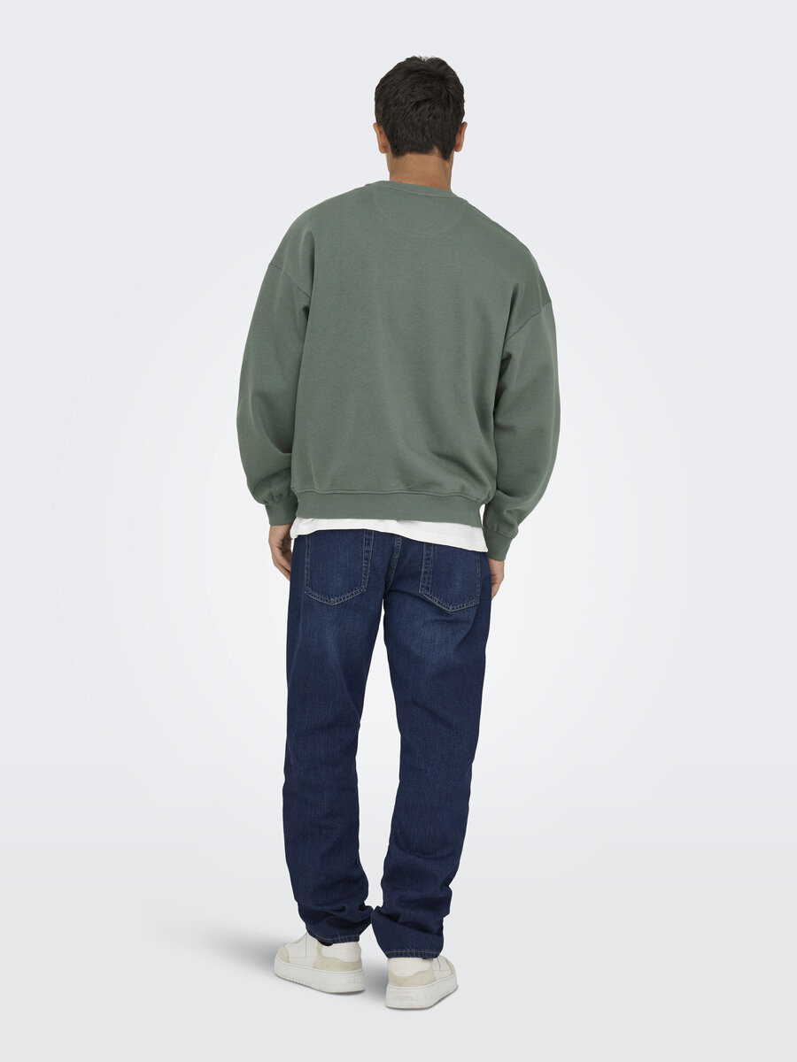 Sweater van het merk Only & Sons in het Groen