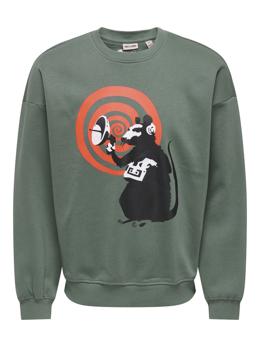 Sweater van het merk Only & Sons in het Groen