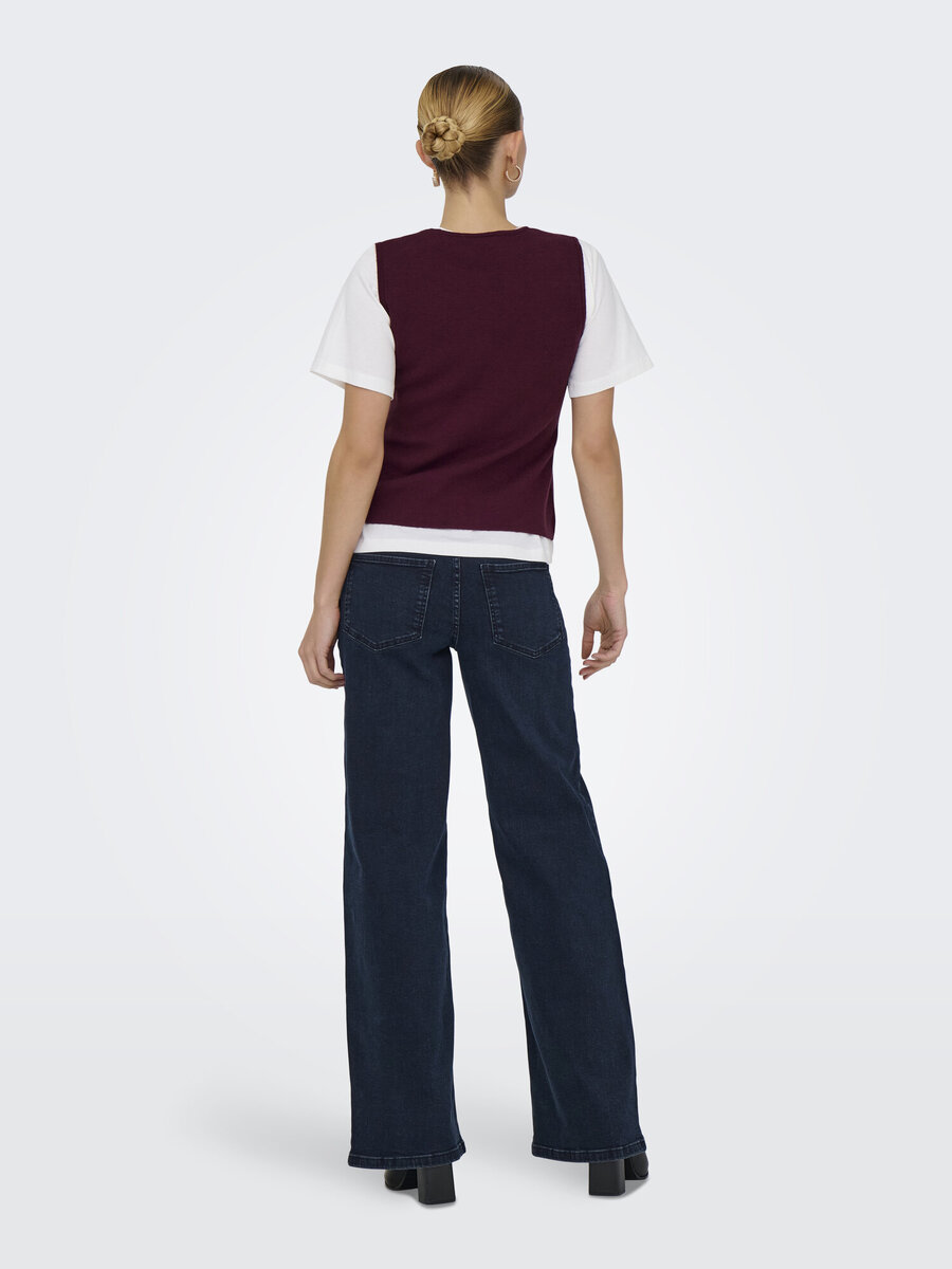 Debardeur van het merk Jdy in het Bordeaux