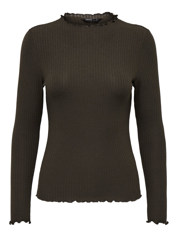 Top van het merk Only in het Bruin