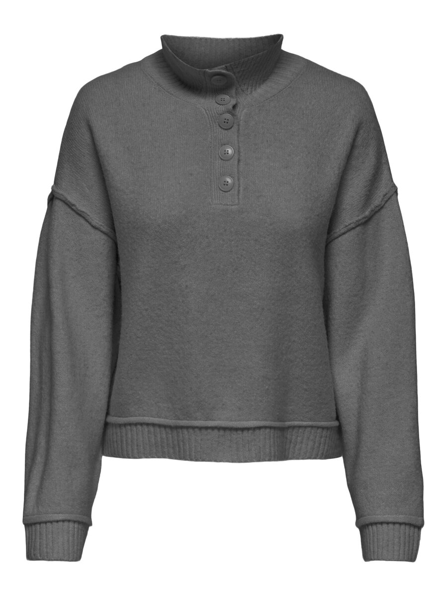 Pull van het merk Only in het Grijs
