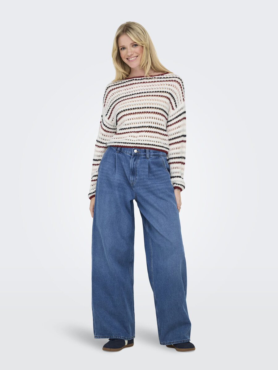 Pull van het merk Only in het Ecru