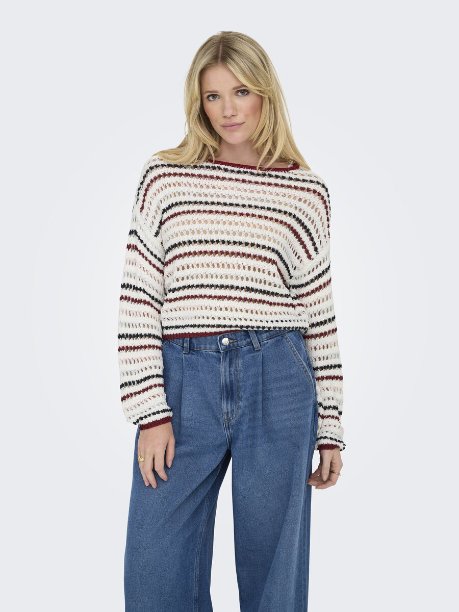 Pull van het merk Only in het Ecru