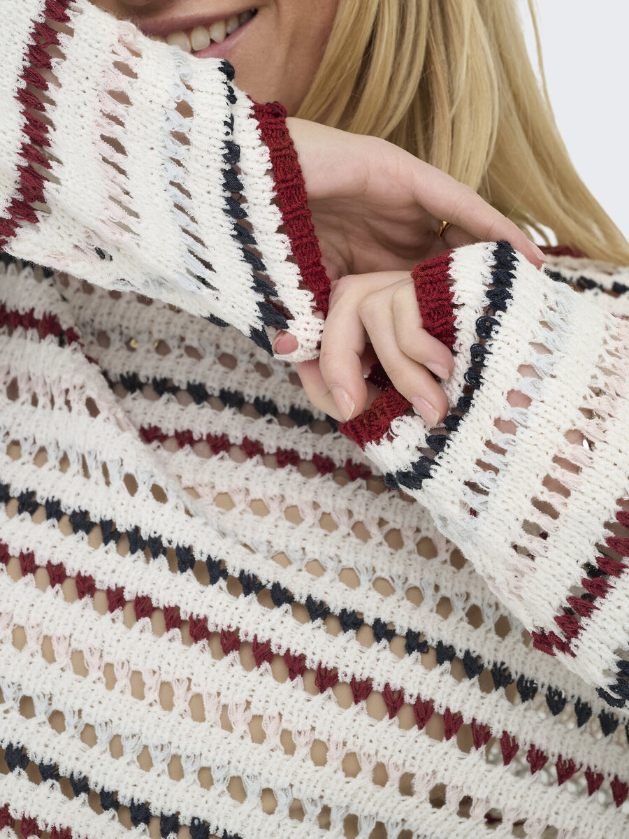 Pull van het merk Only in het Ecru