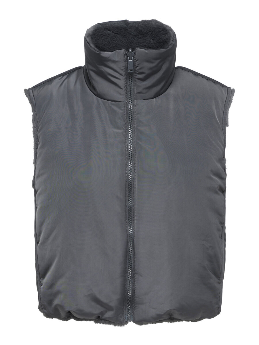 Bodywarmer van het merk Only in het Grijs