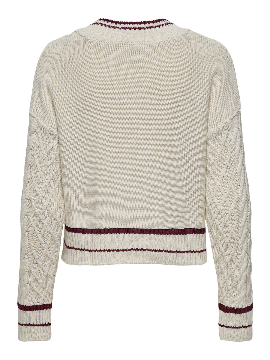 Cardigan van het merk Only in het Beige