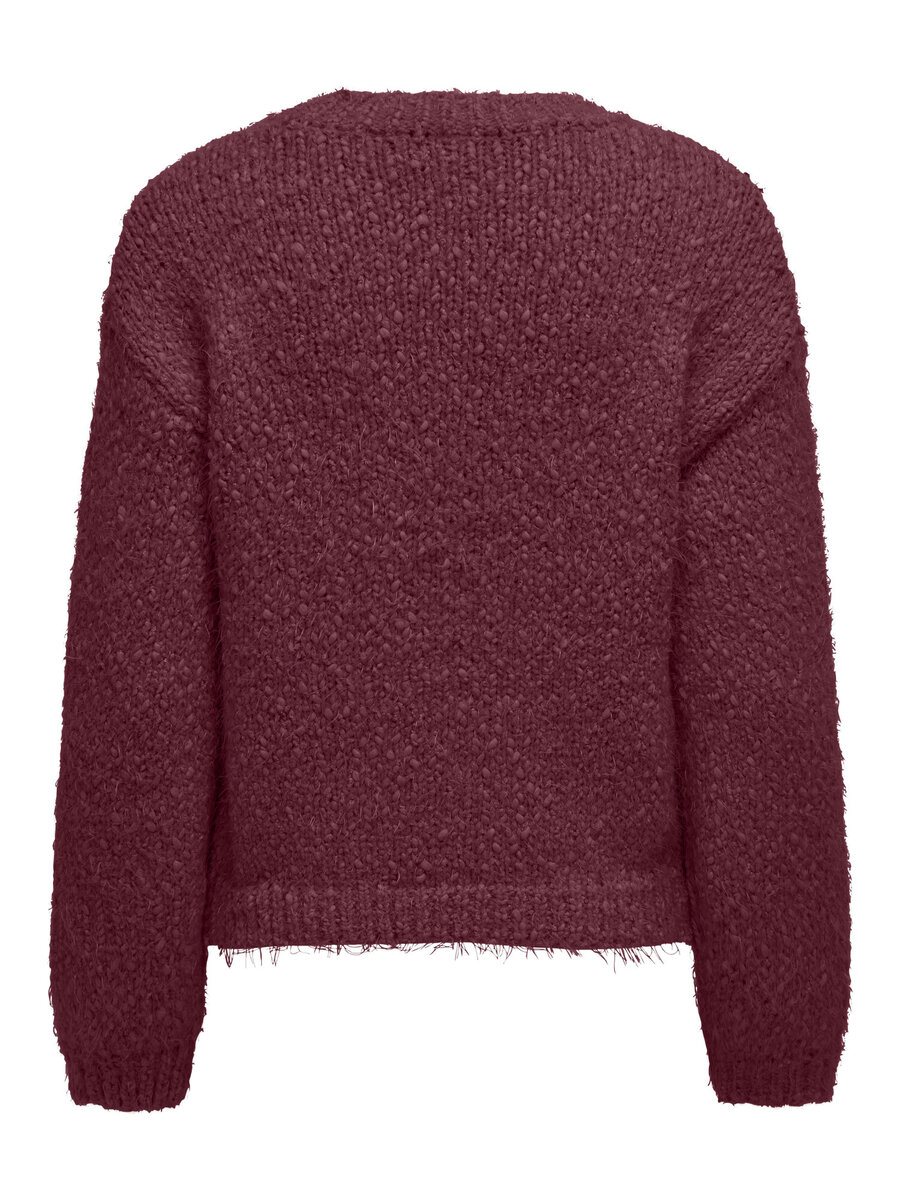 Pull van het merk Only in het Bordeaux
