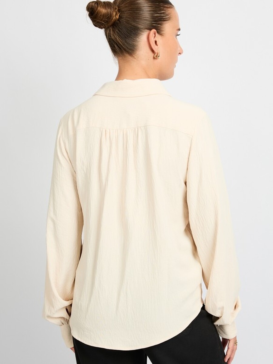 Bloes van het merk C&s The Label in het Beige