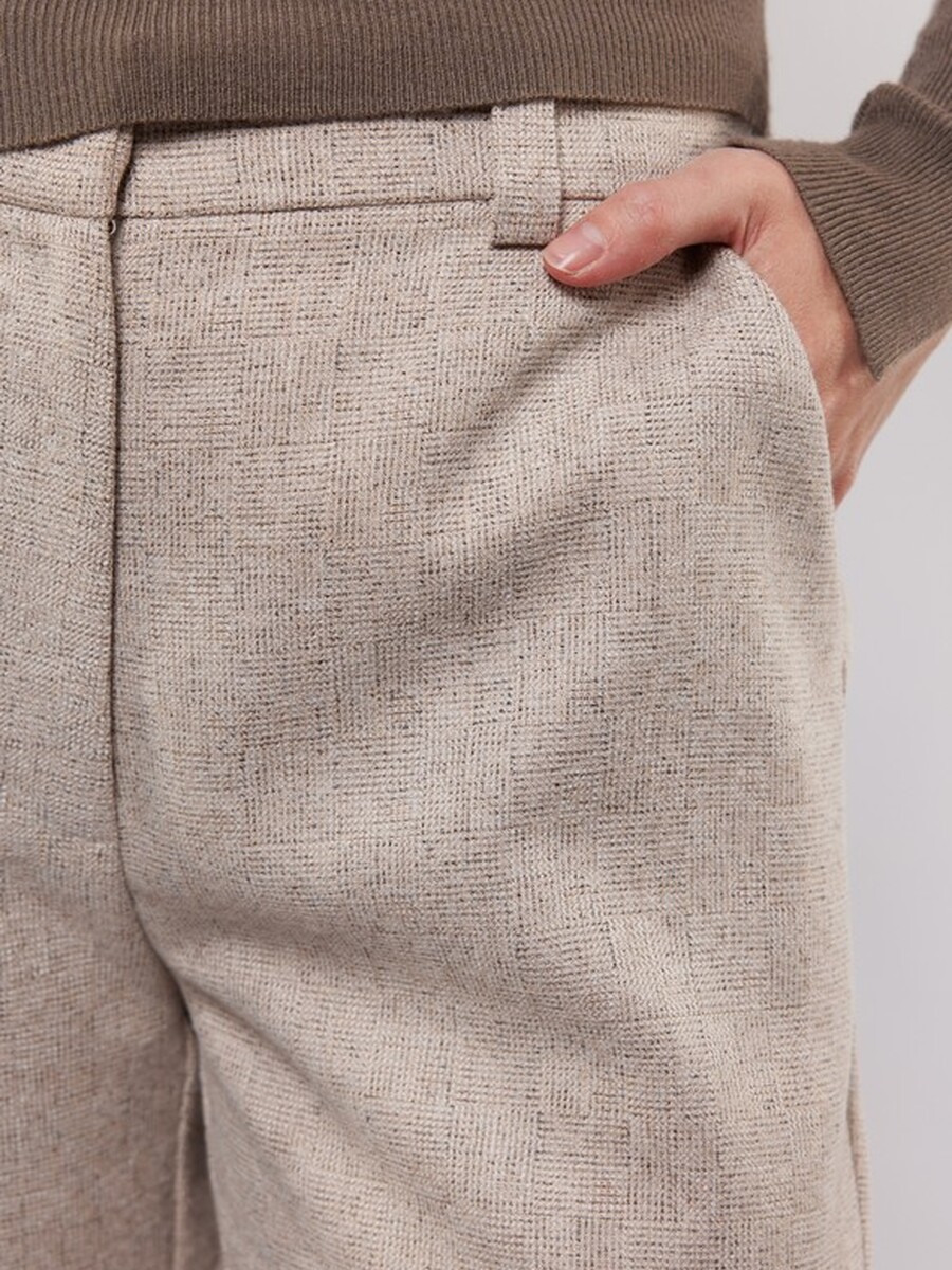 Broek van het merk C&s The Label in het Beige
