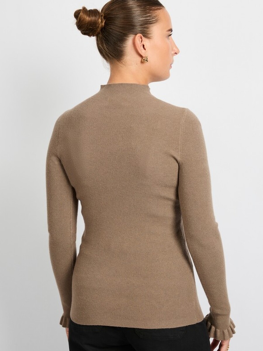 Pull van het merk C&s The Label in het Bruin