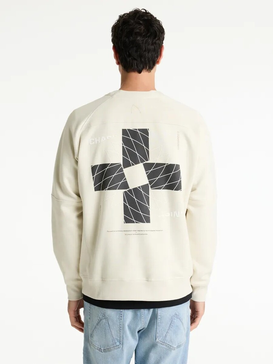 Sweater van het merk Chasin' in het Ecru