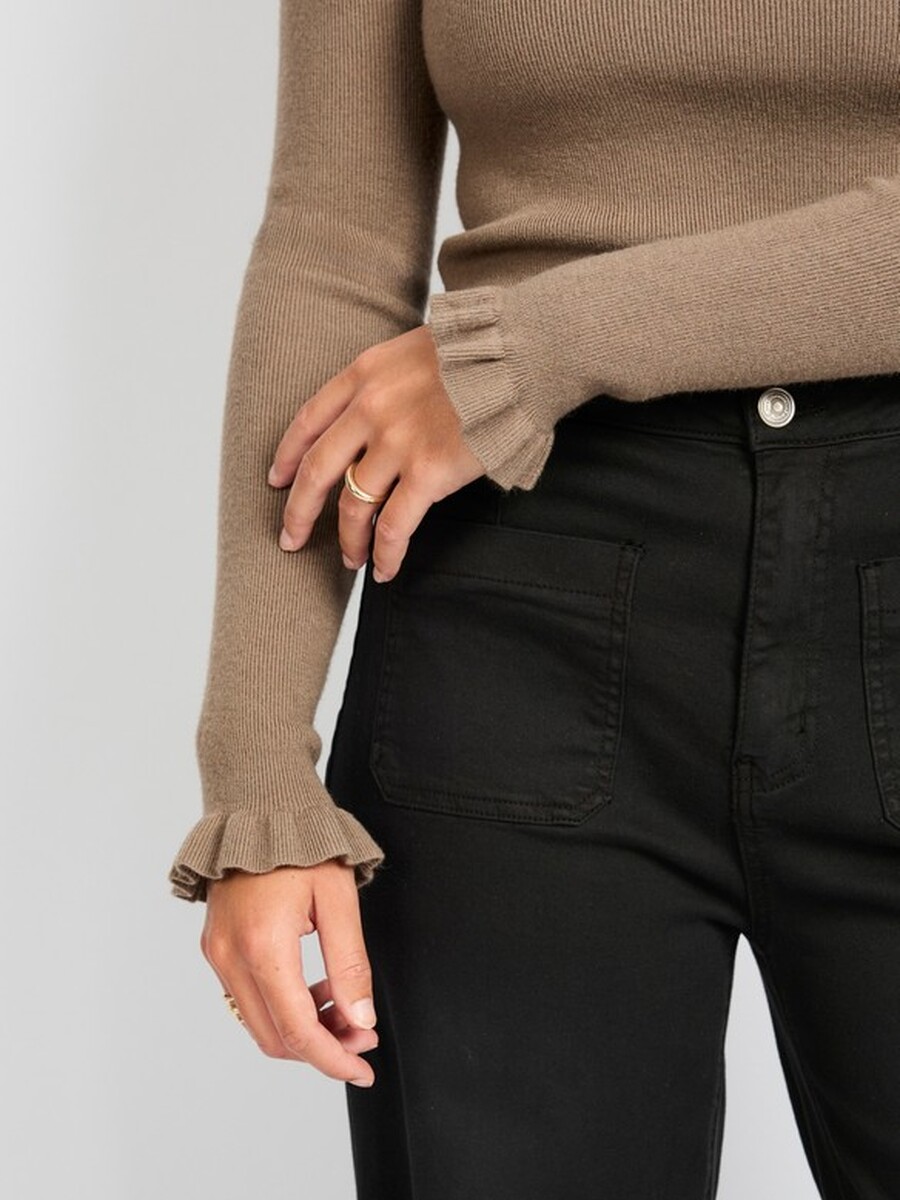 Pull van het merk C&s The Label in het Bruin