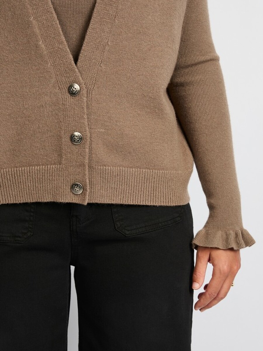 Gilet van het merk C&s The Label in het Bruin