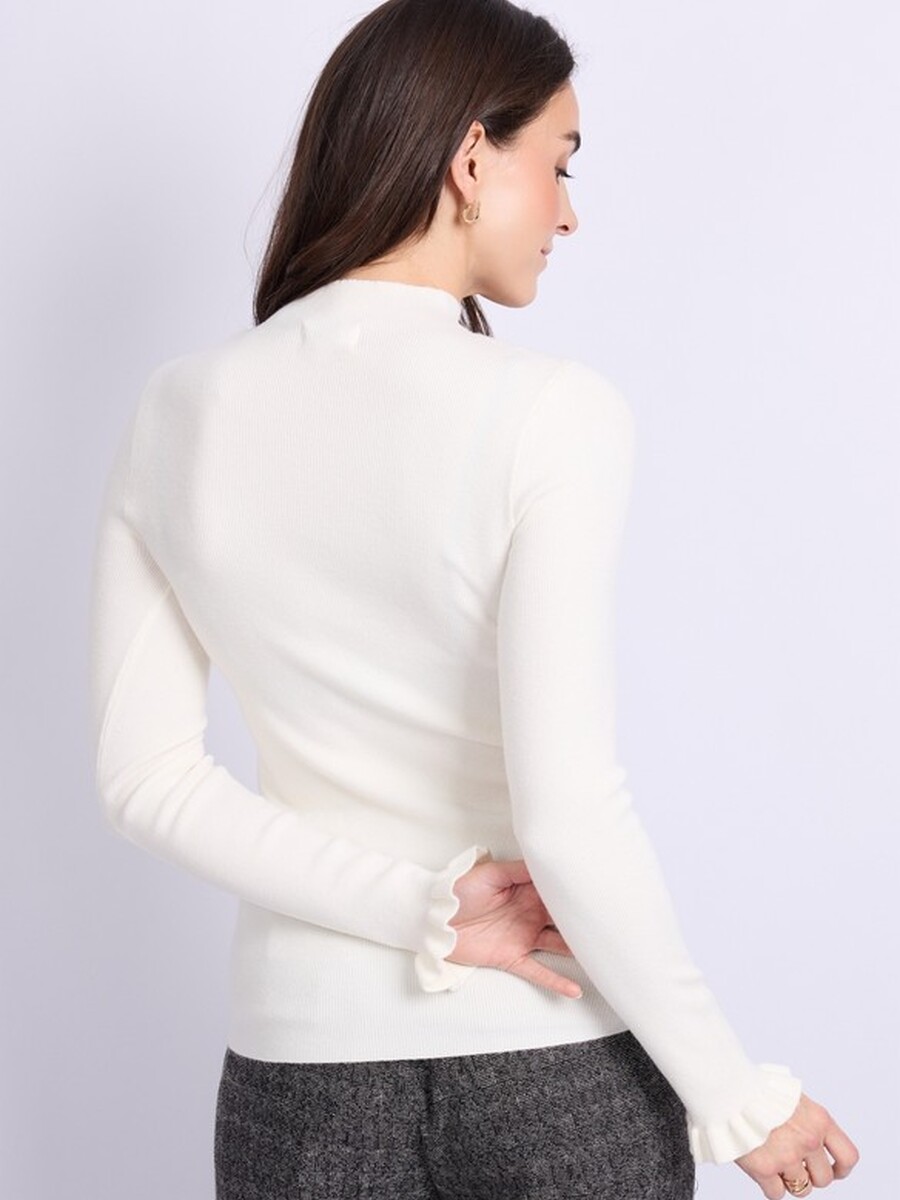 Pull van het merk C&s The Label in het Wit