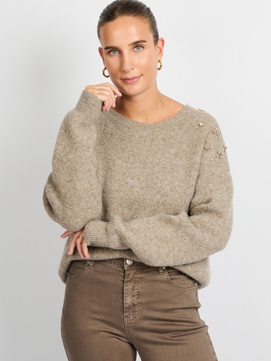 Pull van het merk C&s The Label in het Brons