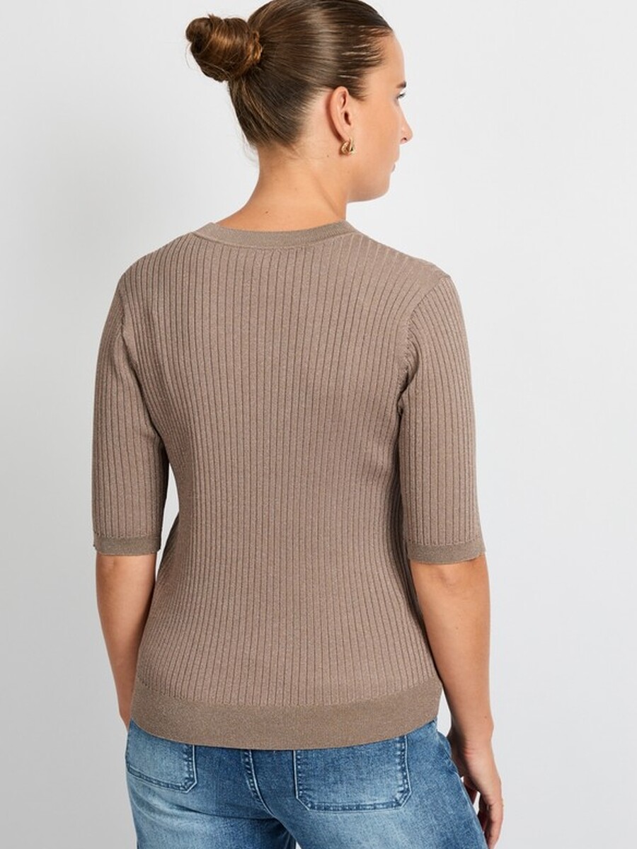 Pull van het merk C&s The Label in het Bruin