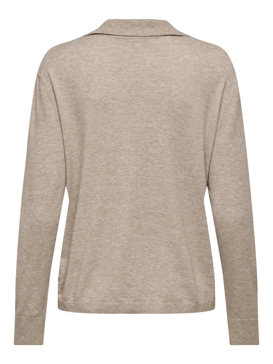 Polo van het merk Only in het Beige