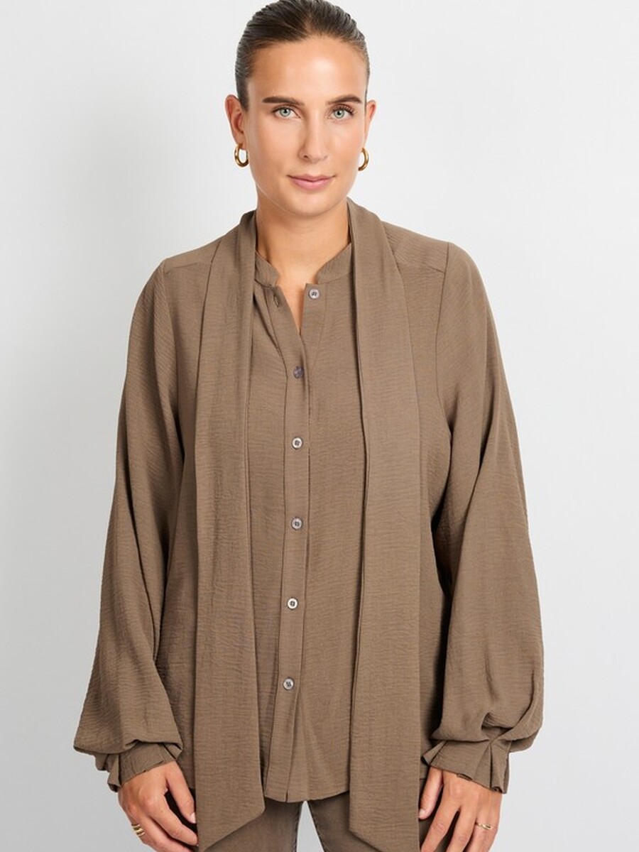 Bloes van het merk C&s The Label in het Brons Bloes van het merk C&s The Label in het Brons