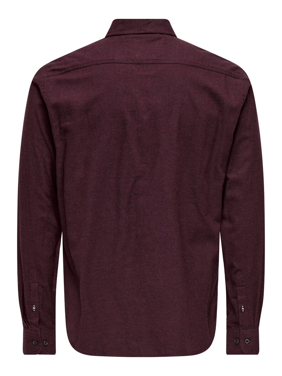 Hemd van het merk Only & Sons in het Bruin