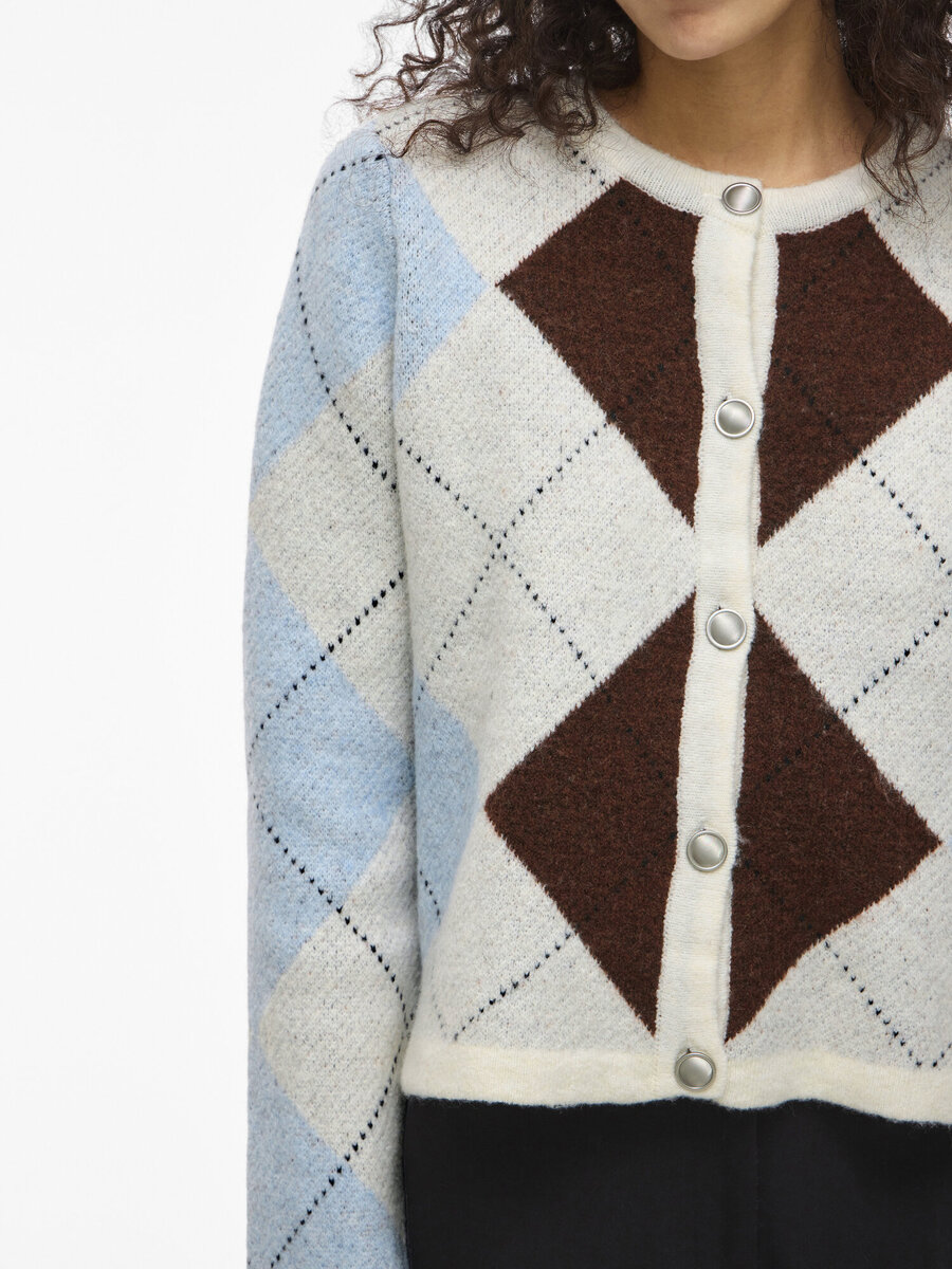 Pull van het merk Vila in het Grijs