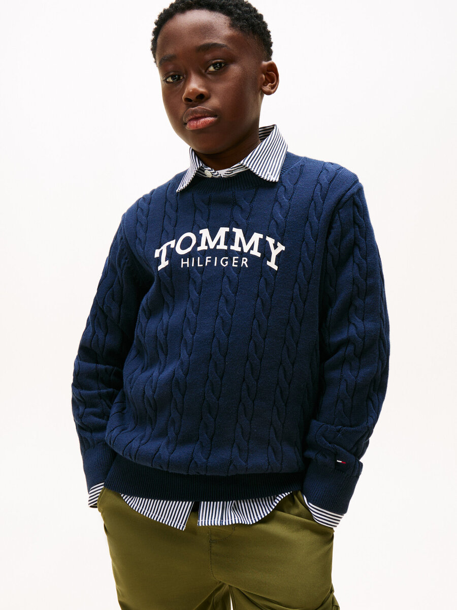 Sweater van het merk Tommy Jeans in het Marine