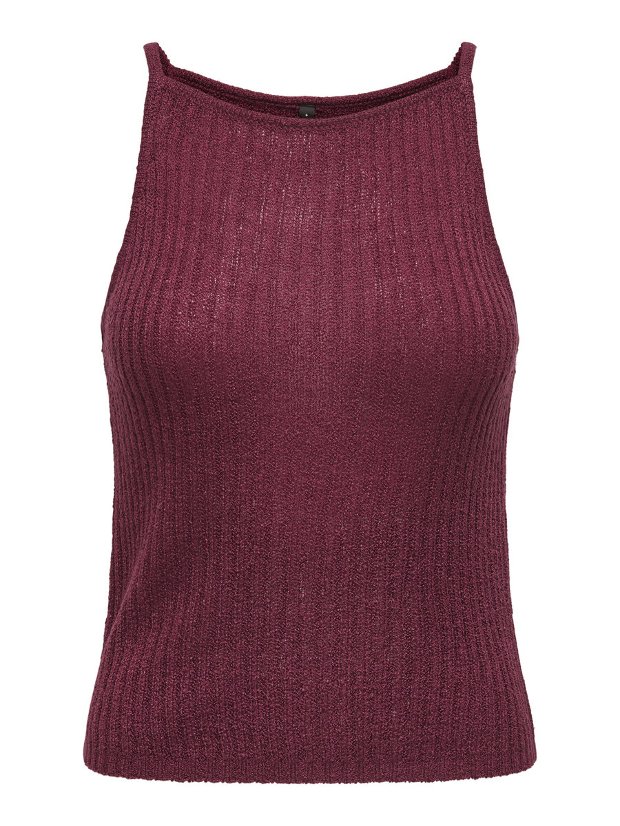 Top van het merk Only in het Bordeaux