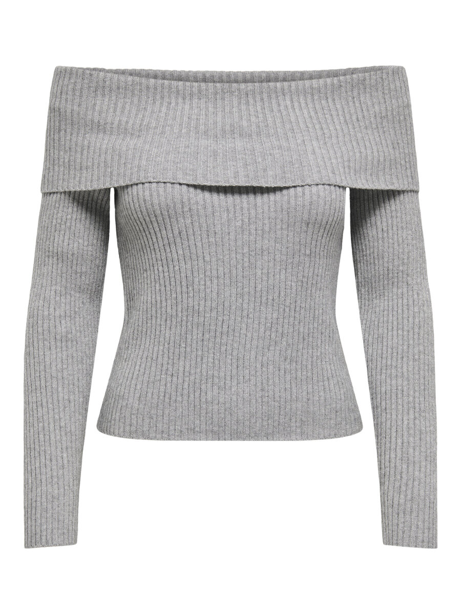 Pull van het merk Only in het Grijs