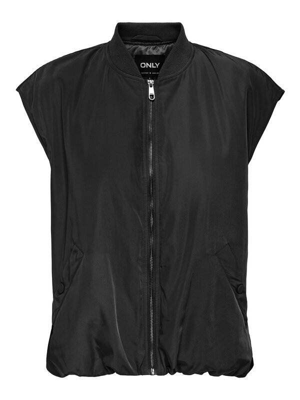 Bodywarmer van het merk Only in het Zwart Bodywarmer van het merk Only in het Zwart