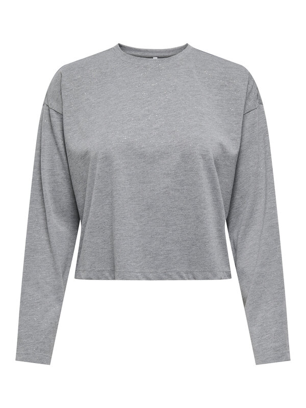 T-shirt van het merk Only in het Grijs