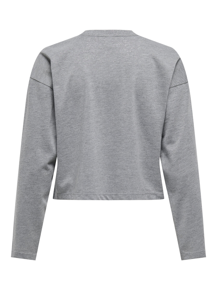 T-shirt van het merk Only in het Grijs