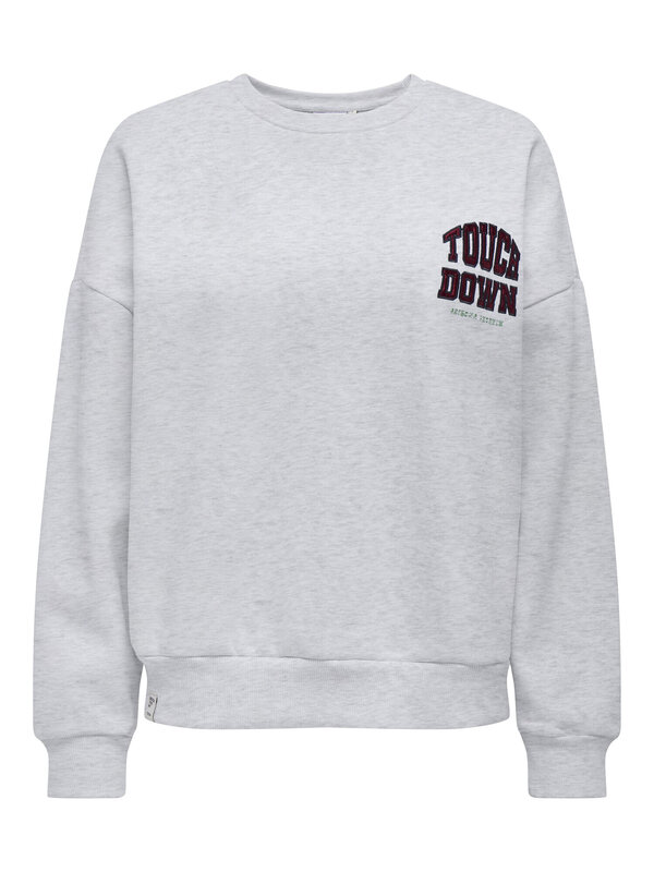 Sweater van het merk Only in het Grijs