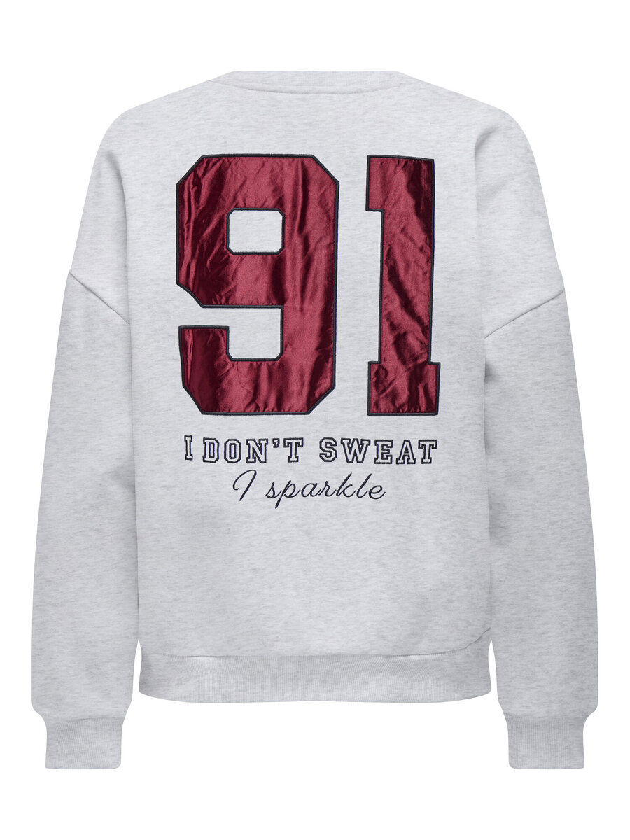 Sweater van het merk Only in het Grijs