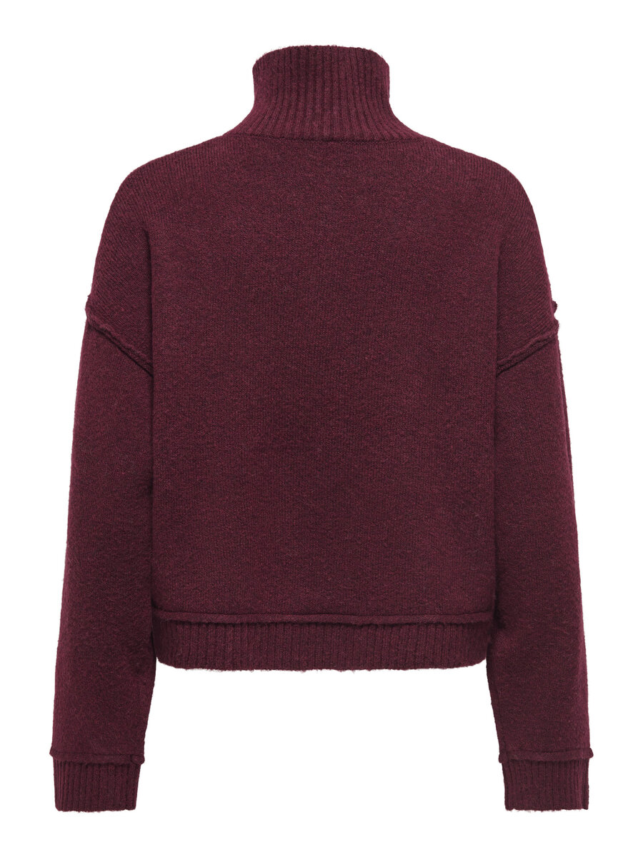 Pull van het merk Only in het Bordeaux
