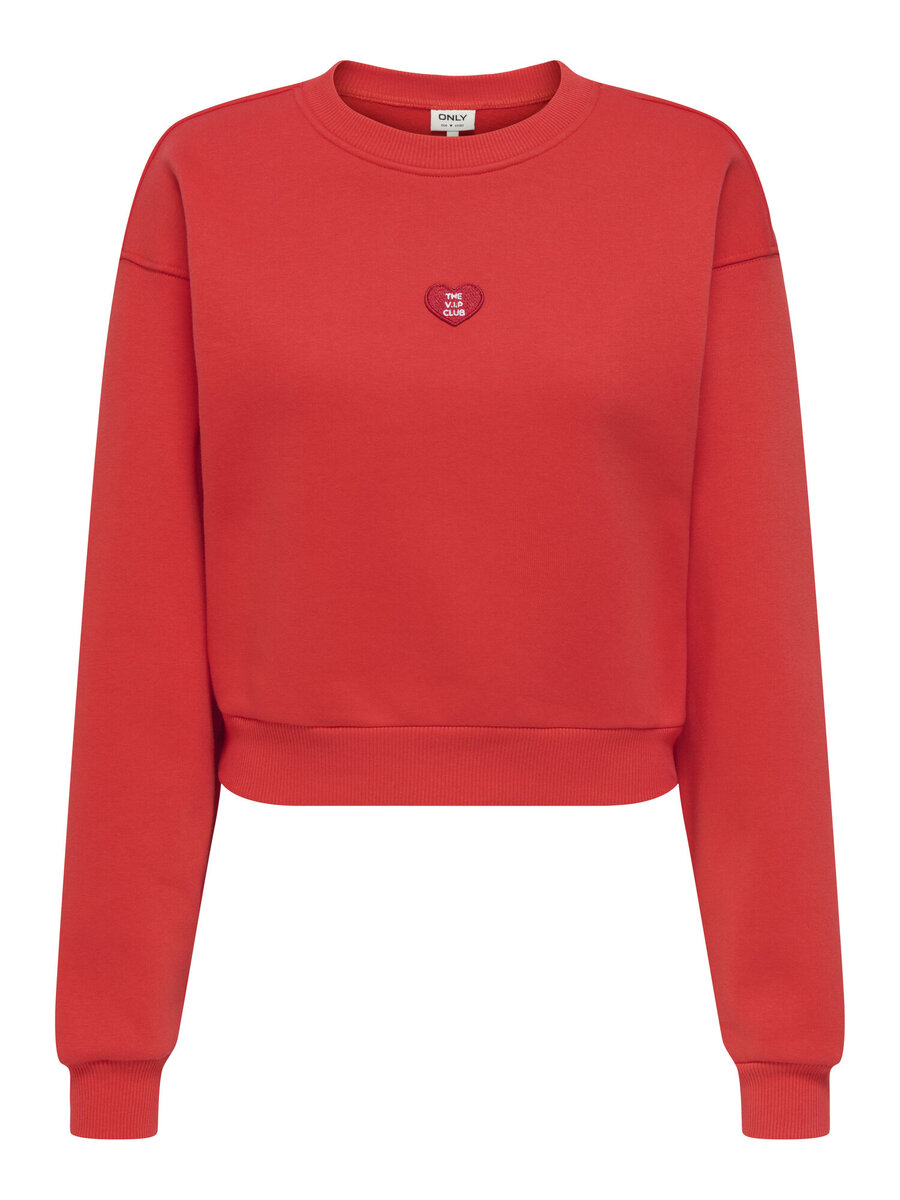 Pull van het merk Only in het Rood