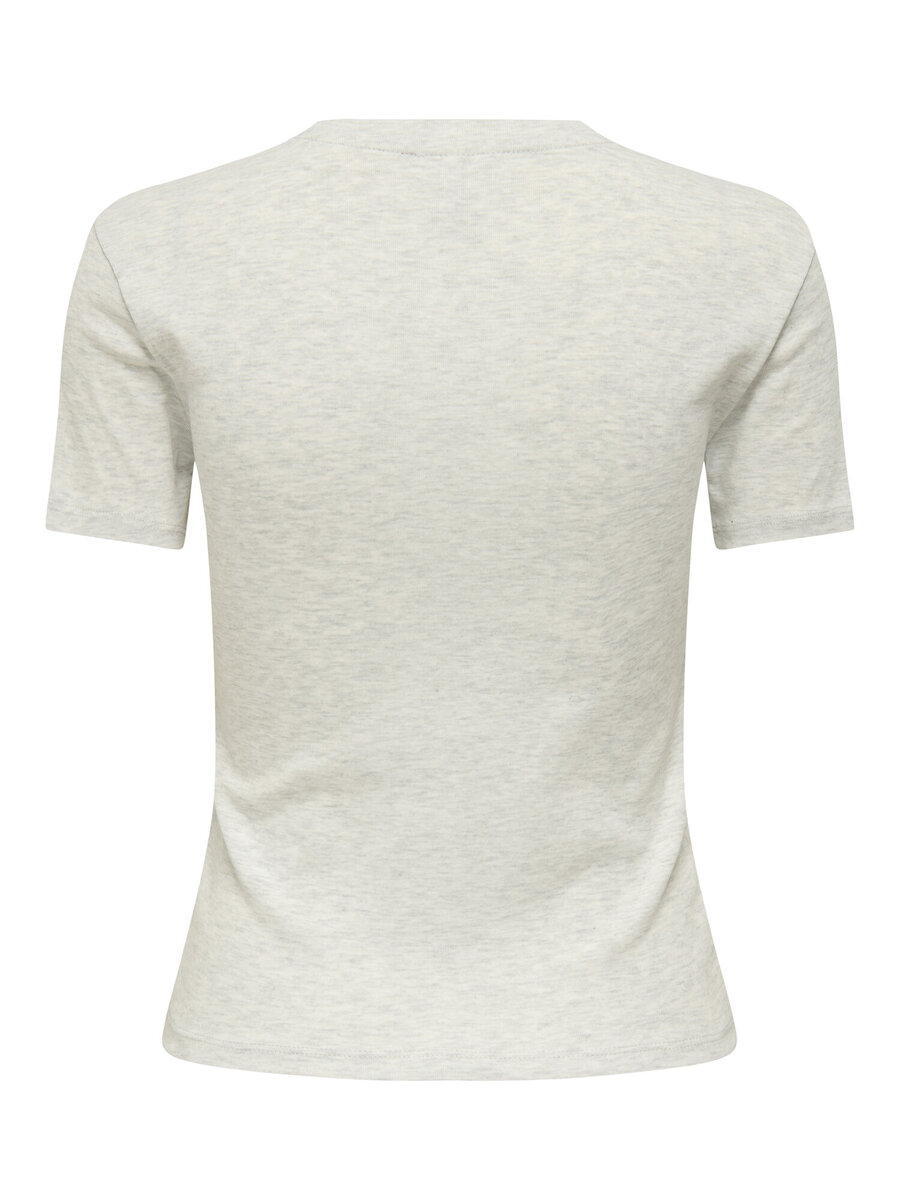 T-shirt van het merk Only in het Ecru