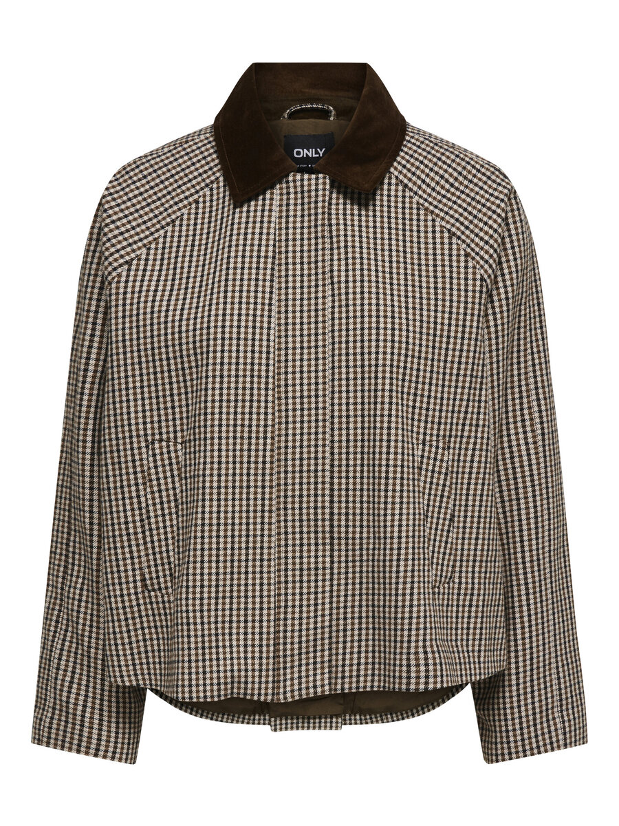 Gilet van het merk Only in het Bruin